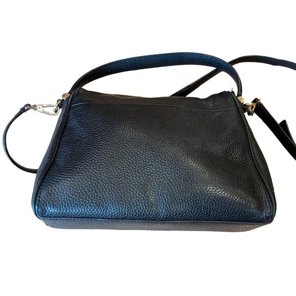 Kate Spade Chester Black Pebbled Leather Shoulder bag Crossbody Purse Zippered - Picture 3 of 9